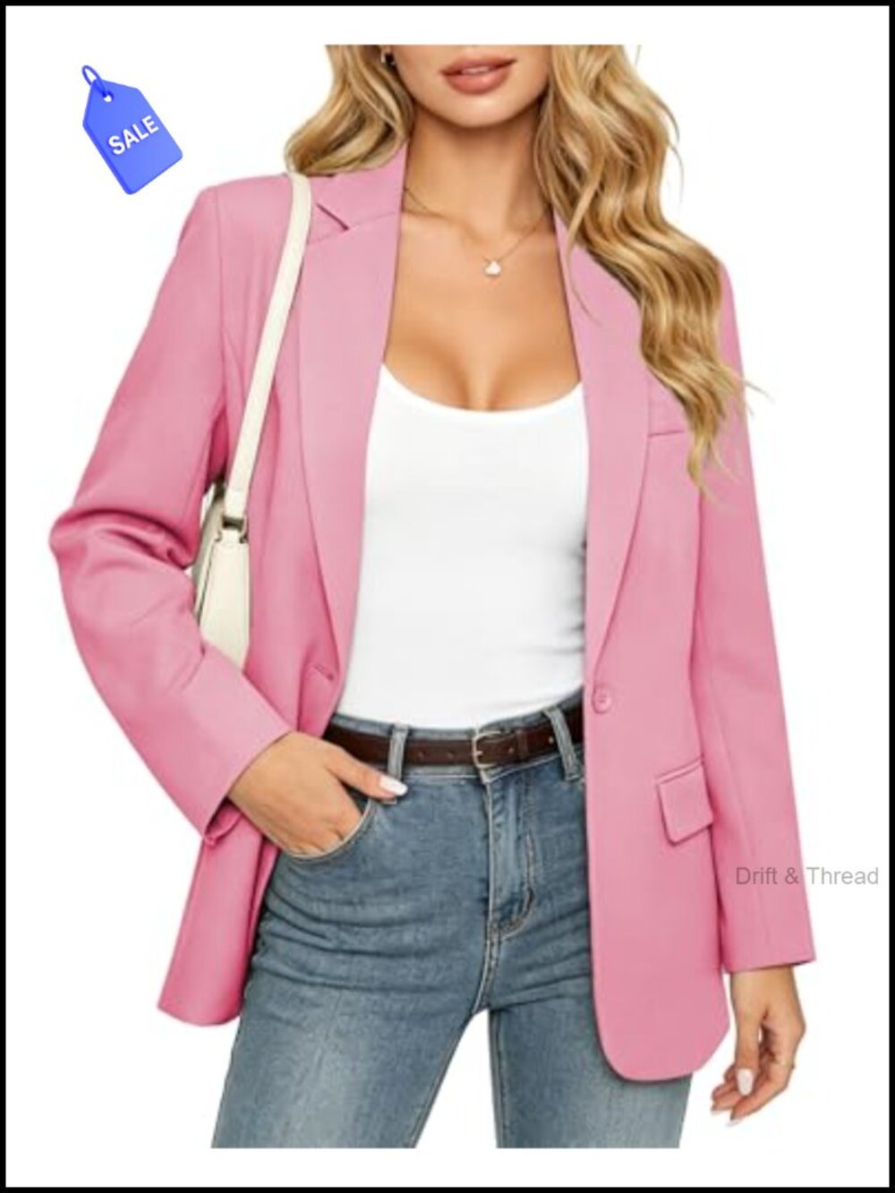 Women's Blazer Business Casual Suit Jacket Work Office Outfit